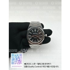 국내배송!! ZF공장 오데마피게 로얄오크 15400 스틸 블랙다이얼 브레이슬릿 (고유번호 ozf120)