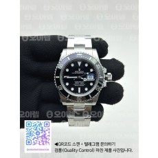 국내배송!! VS공장 롤렉스 서브마리너 41 신형 블랙데이트 브레이슬릿 (고유번호 0s96)