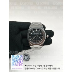 국내배송!! ZF공장 오데마피게 로얄오크 15500 블랙다이얼 브레이슬릿 (고유번호 ozf114)